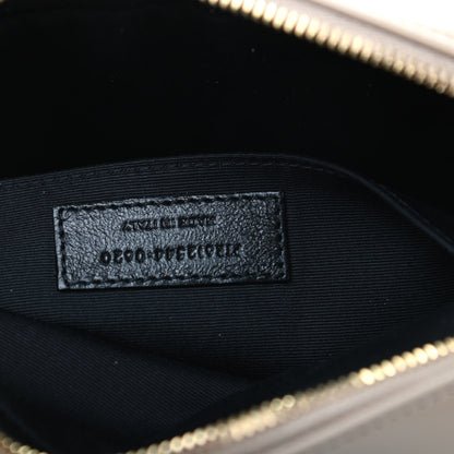Saint Laurent Calfskin Matelasse Monogram Lou Camera Bag Dark Beige 7 of 9