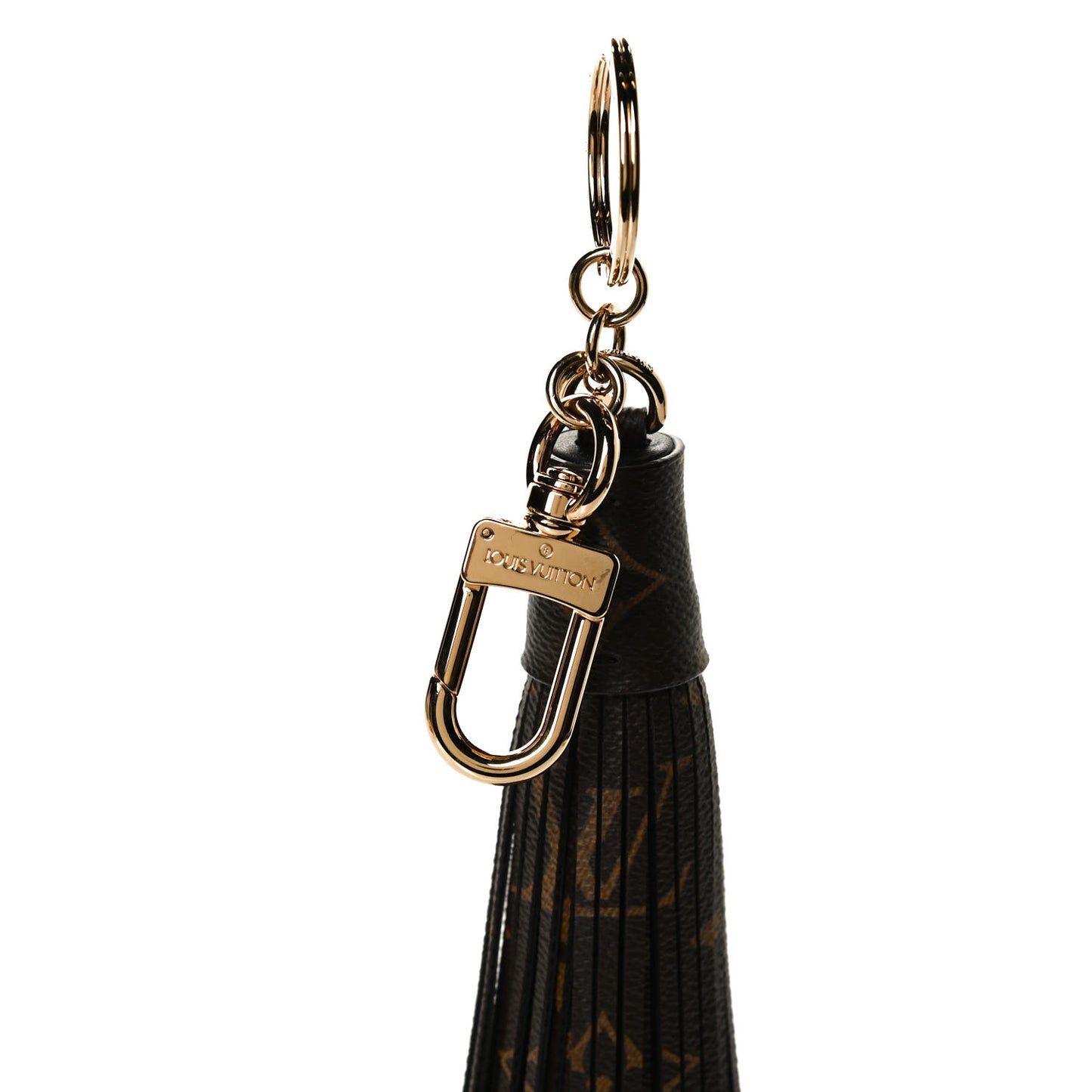 Monogram Tassel Bag Charm