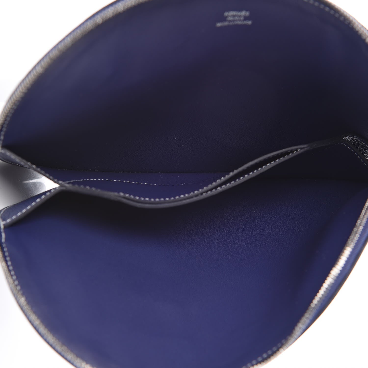 Hermes Chevre Mysore In-The-Loop-To-Go Pochette Bleu Encre 5 of 8
