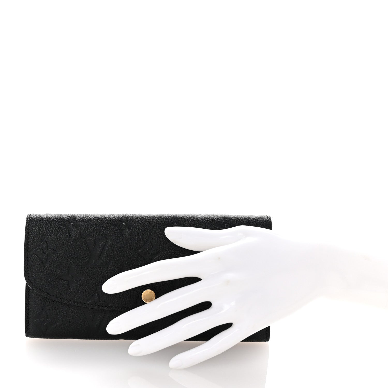 Louis Vuitton Empreinte Emilie Wallet Black Dune 2 of 6