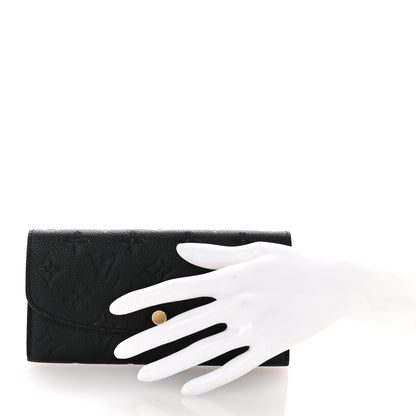 Louis Vuitton Empreinte Emilie Wallet Black Dune 2 of 6