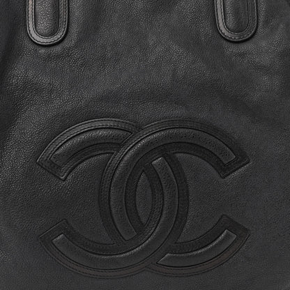 Chanel Washed Calfskin Drawstring Tote Black 8 of 22