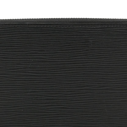 Louis Vuitton Epi Zippy Organizer Wallet Black 8 of 11