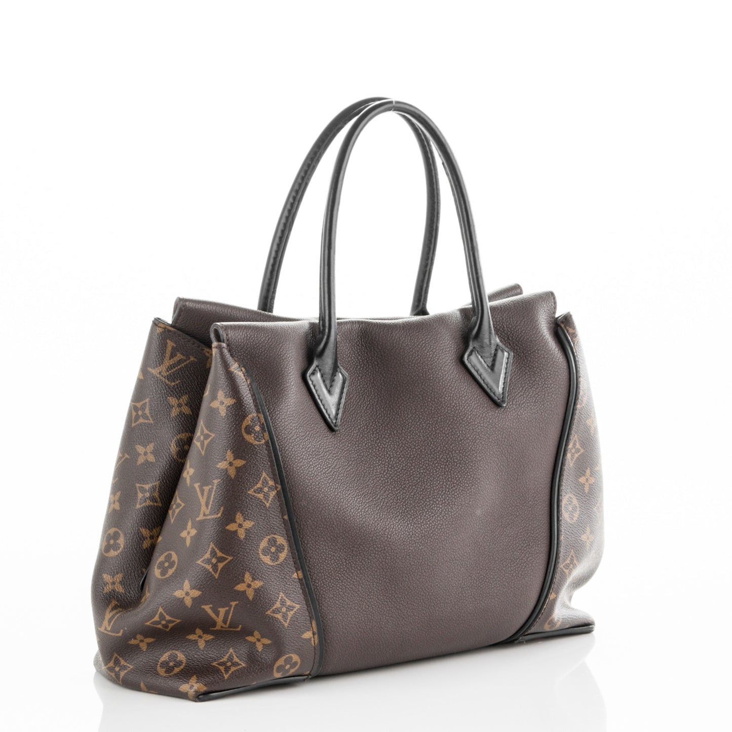 Veau Cachemire Monogram Tote W PM Chocolate