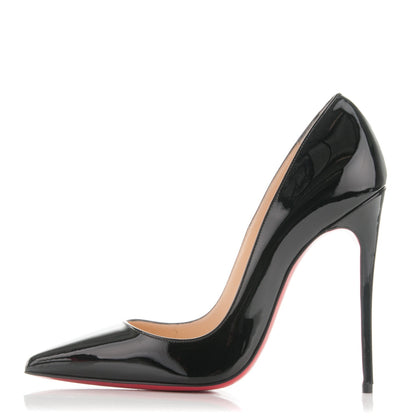 Christian Louboutin Patent So Kate 120 Pumps 37 Black 1 of 6