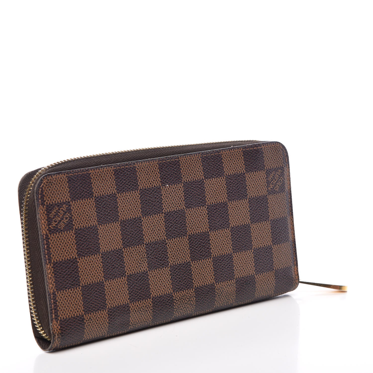 Louis Vuitton Damier Ebene Zippy Wallet 3 of 10