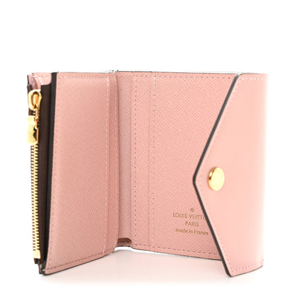 Louis Vuitton Monogram Zoe Wallet Rose Ballerine 5 of 8