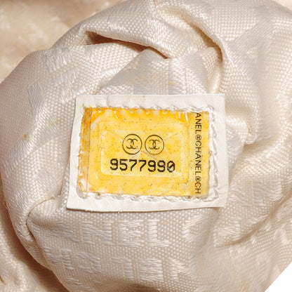Chanel Leather Perforated Bowler White 7 of 7