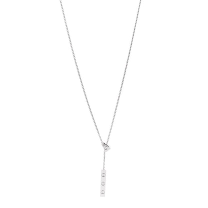 Cartier 18K White Gold LOVE Lariat Necklace 1 of 6