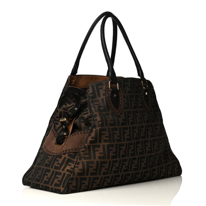 Fendi Zucca Grommet Large Bag De Jour Tobacco 2 of 6
