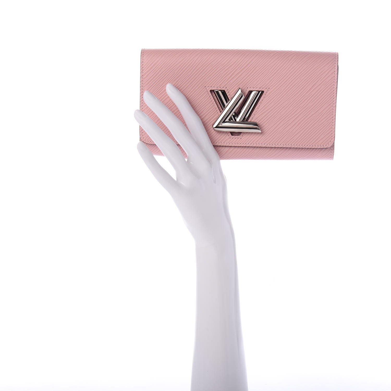 Louis Vuitton Epi Twist Wallet Rose Ballerine 2 of 8