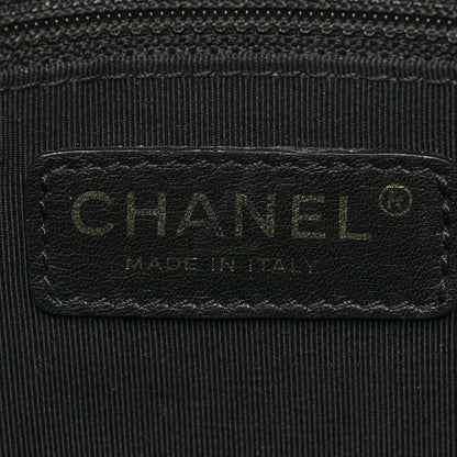 Chanel Caviar Quilted Grand Shopping Tote GST Black 9 of 18