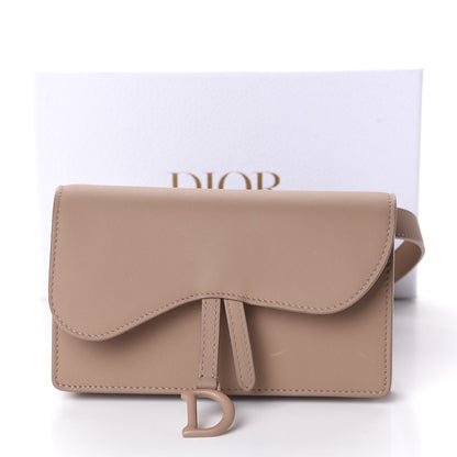 Christian Dior Ultra Matte Calfskin Saddle Belt Bag Rose Des Vents 12 of 12