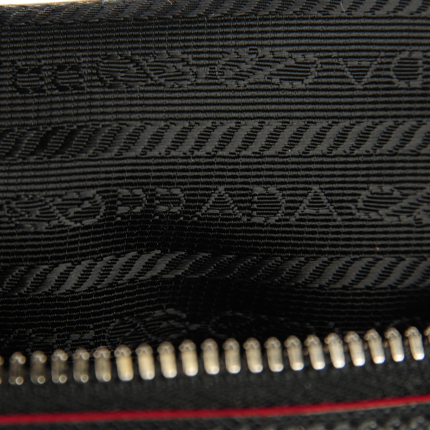 Saffiano Lux Promenade Backpack Black Rosso