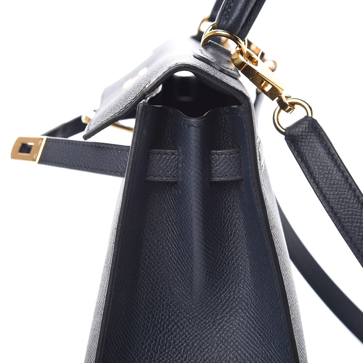 Epsom Kelly Sellier 25 Bleu Indigo