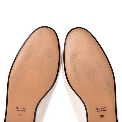 Gucci Malaga Kid Womens Princetown Slippers 38 Mystic White 10 of 15