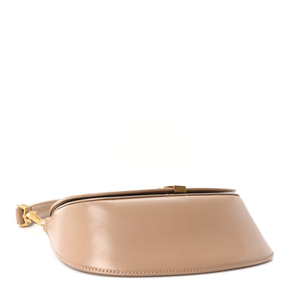 Saint Laurent Box Calfskin Mini Voltaire Top Handle Bag Dark Cork 4 of 10