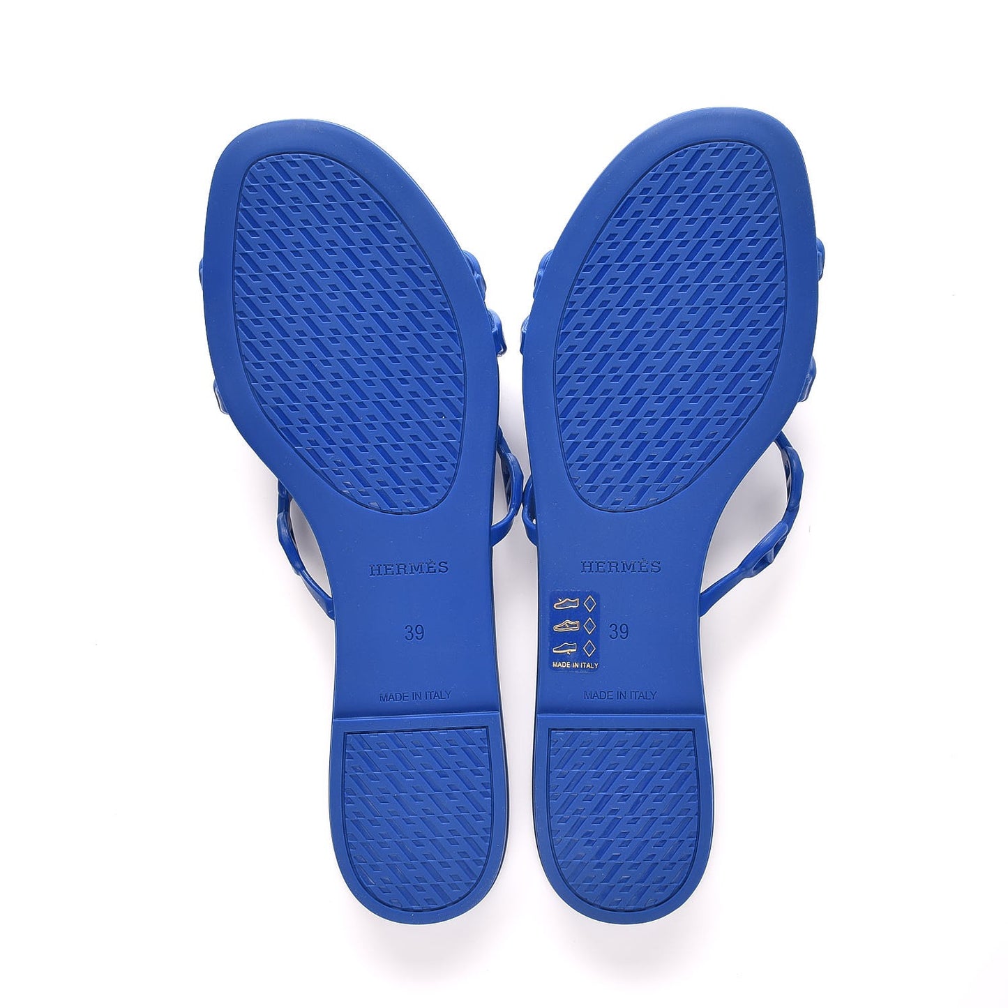 Rubber Chaine d'Ancre Rivage Sandals 39 Bleu Smalt