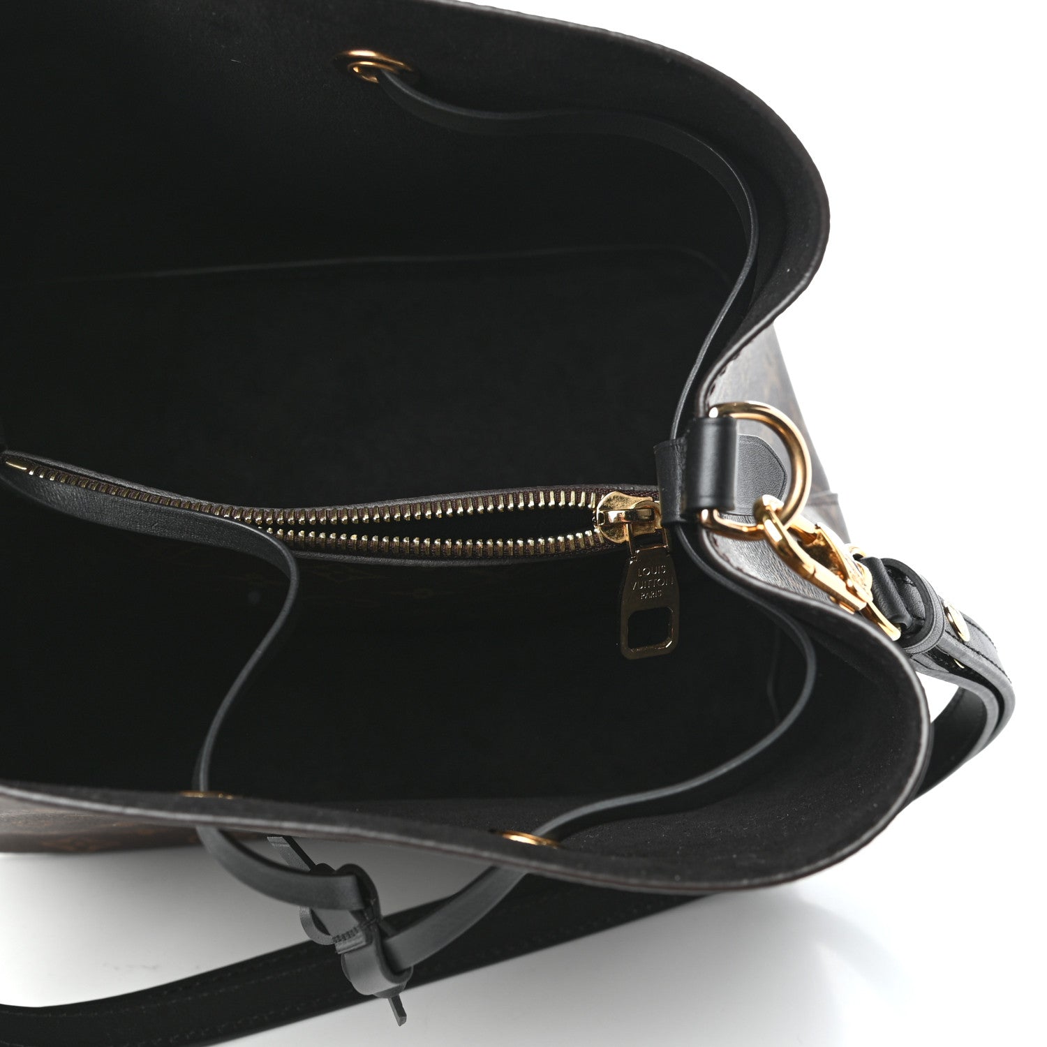 Louis Vuitton Monogram Neonoe MM Black 5 of 8
