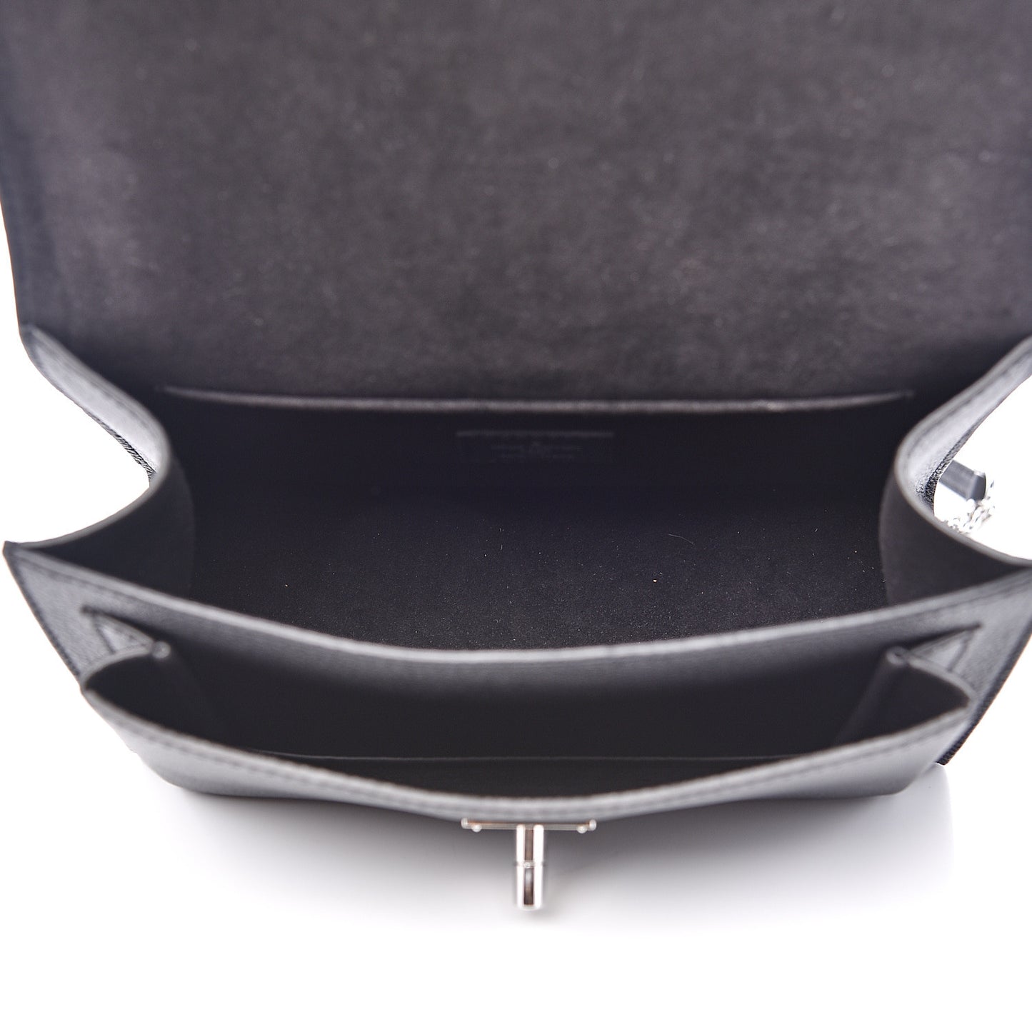 Soft Calfskin My Lockme Chain Bag BB Black