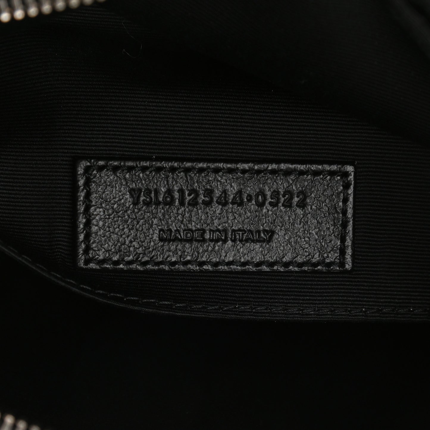 Calfskin Matelasse Monogram Lou Camera Bag Black