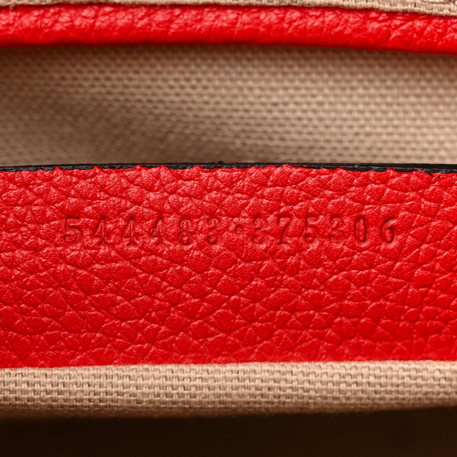 Alexander McQueen Pebbled Calfskin Small Skull Padlock Zip Around Tote Red 7 of 12