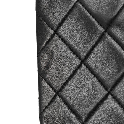Chanel Lambskin Quilted Small Single Flap Bag Black 11 of 14