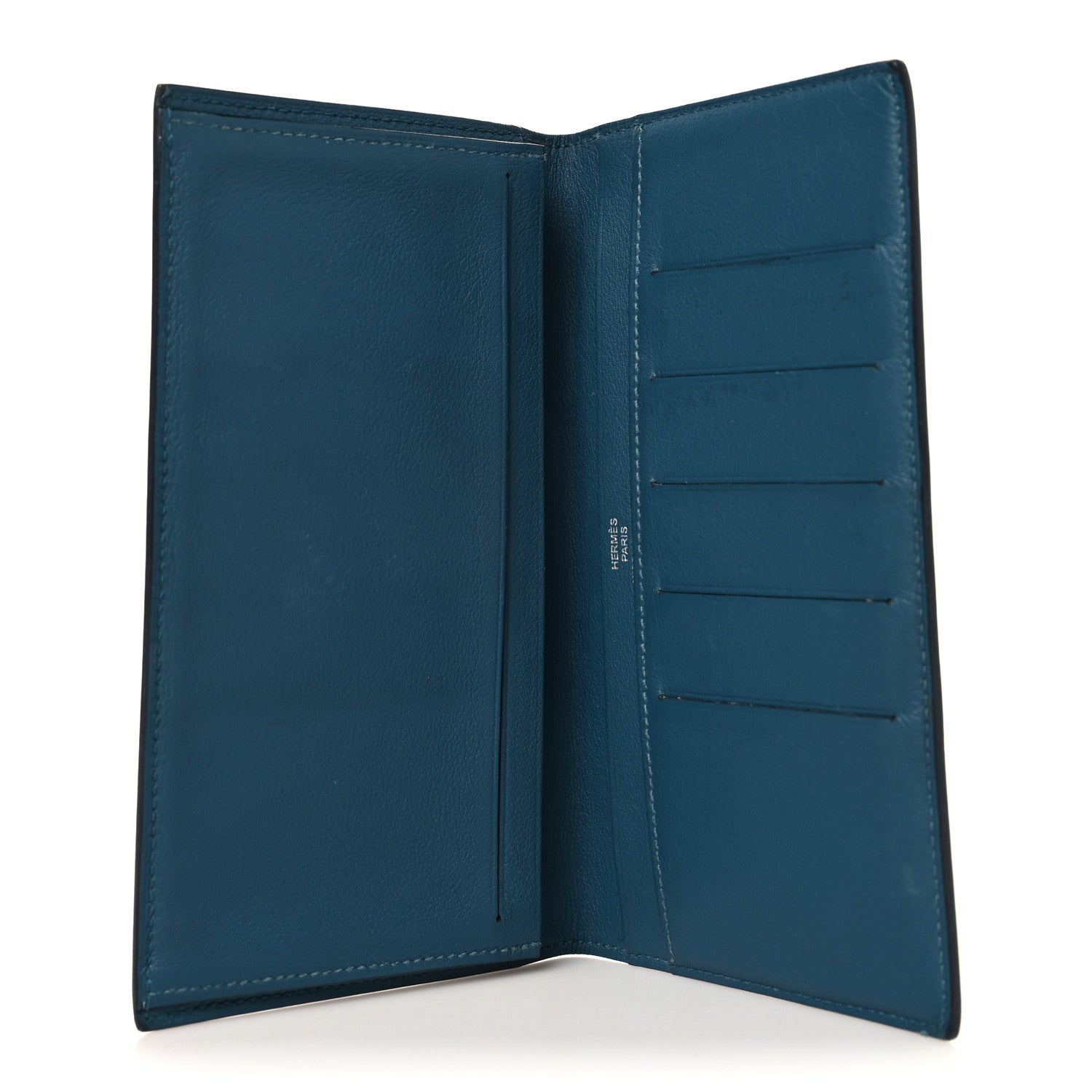 Hermes Swift Citizen Twill Long Combined Wallet Vert Vertigo 5 of 7
