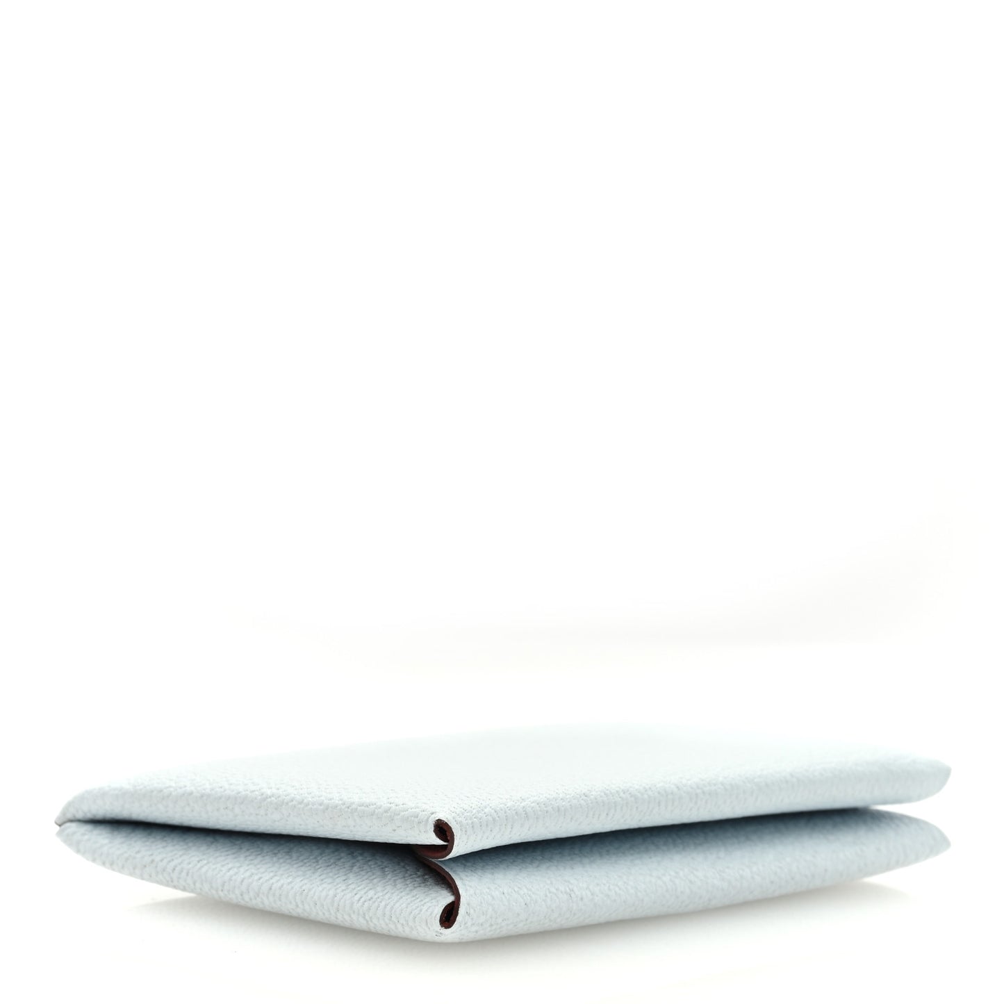 Chevre Mysore Verso Calvi Card Case Bleu Brume Brique