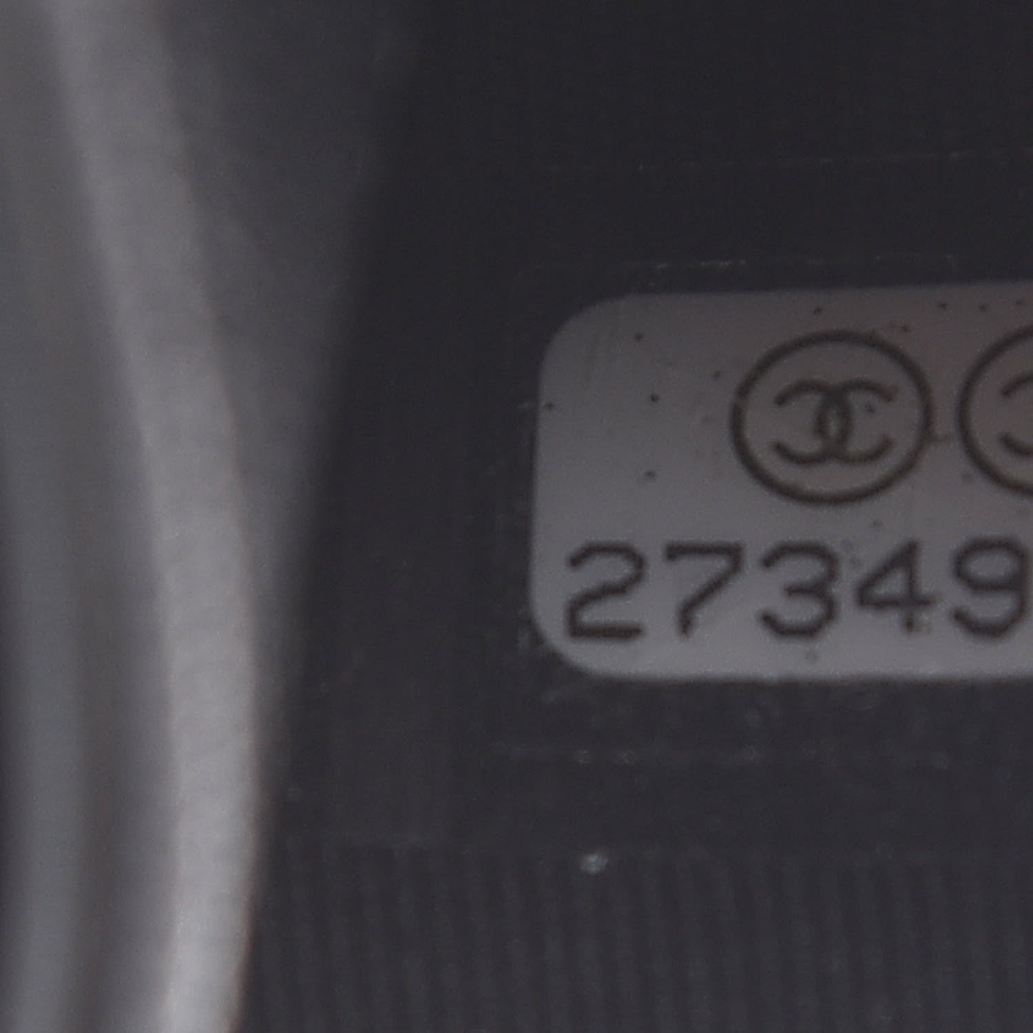 Chanel Goatskin Camellia Embossed Card Holder Black 8 of 9