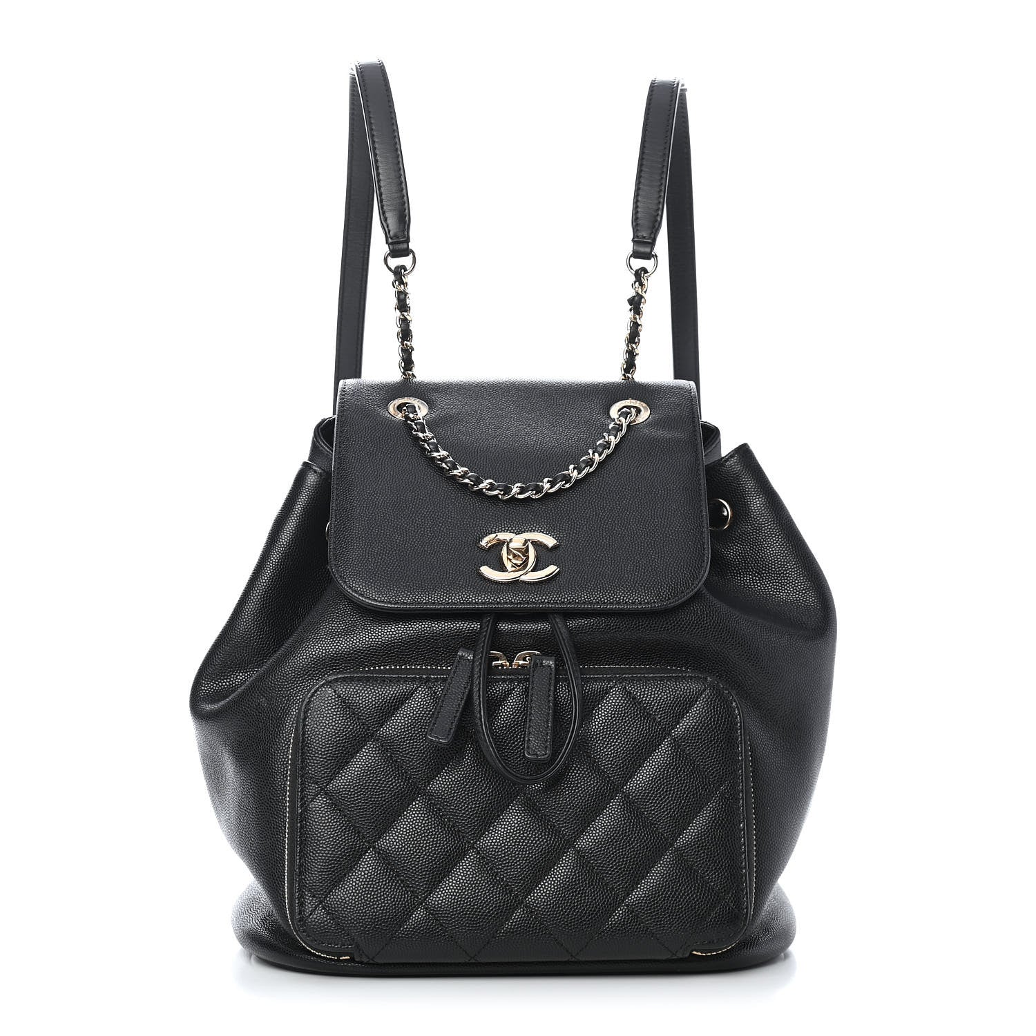 Chanel Caviar Quilted Business Affinity Backpack Black 1 of 12