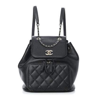 Chanel Caviar Quilted Business Affinity Backpack Black 1 of 12