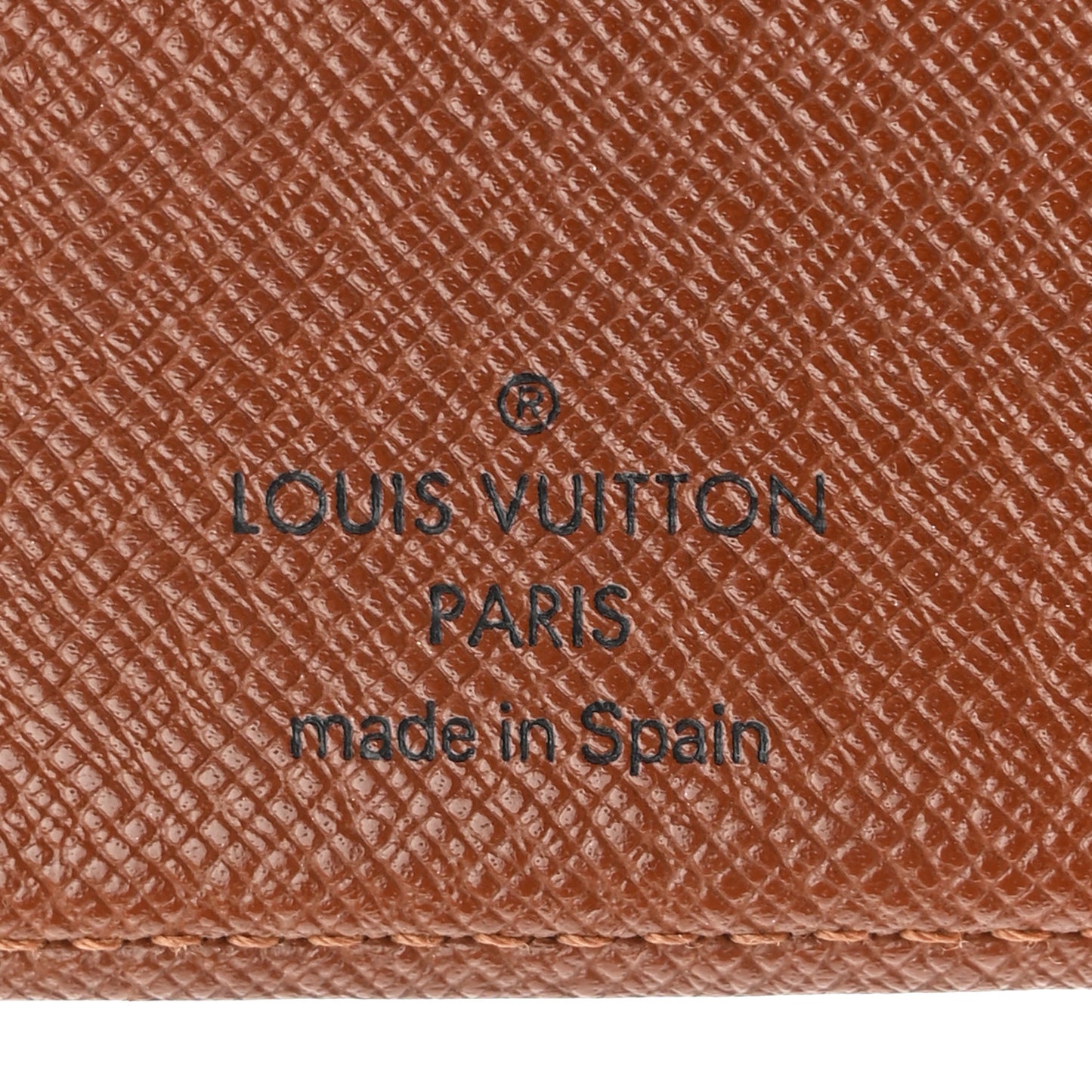 Monogram Porte Chequier Cartes Credit European Checkbook Wallet