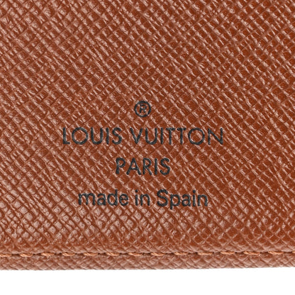 Louis Vuitton Monogram Porte Chequier Cartes Credit European Checkbook Wallet 6 of 8