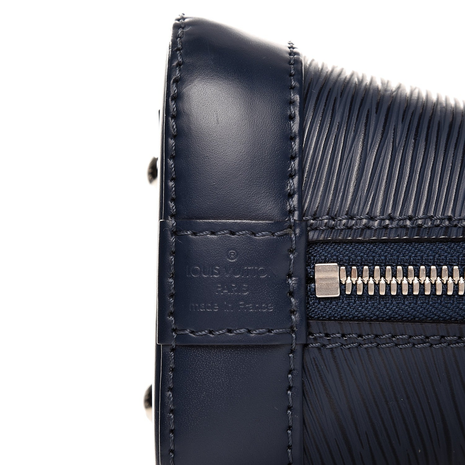Louis Vuitton Epi Alma BB Indigo 7 of 8