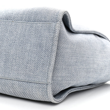 Chanel Canvas Medium Deauville Tote Denim Blue 9 of 10
