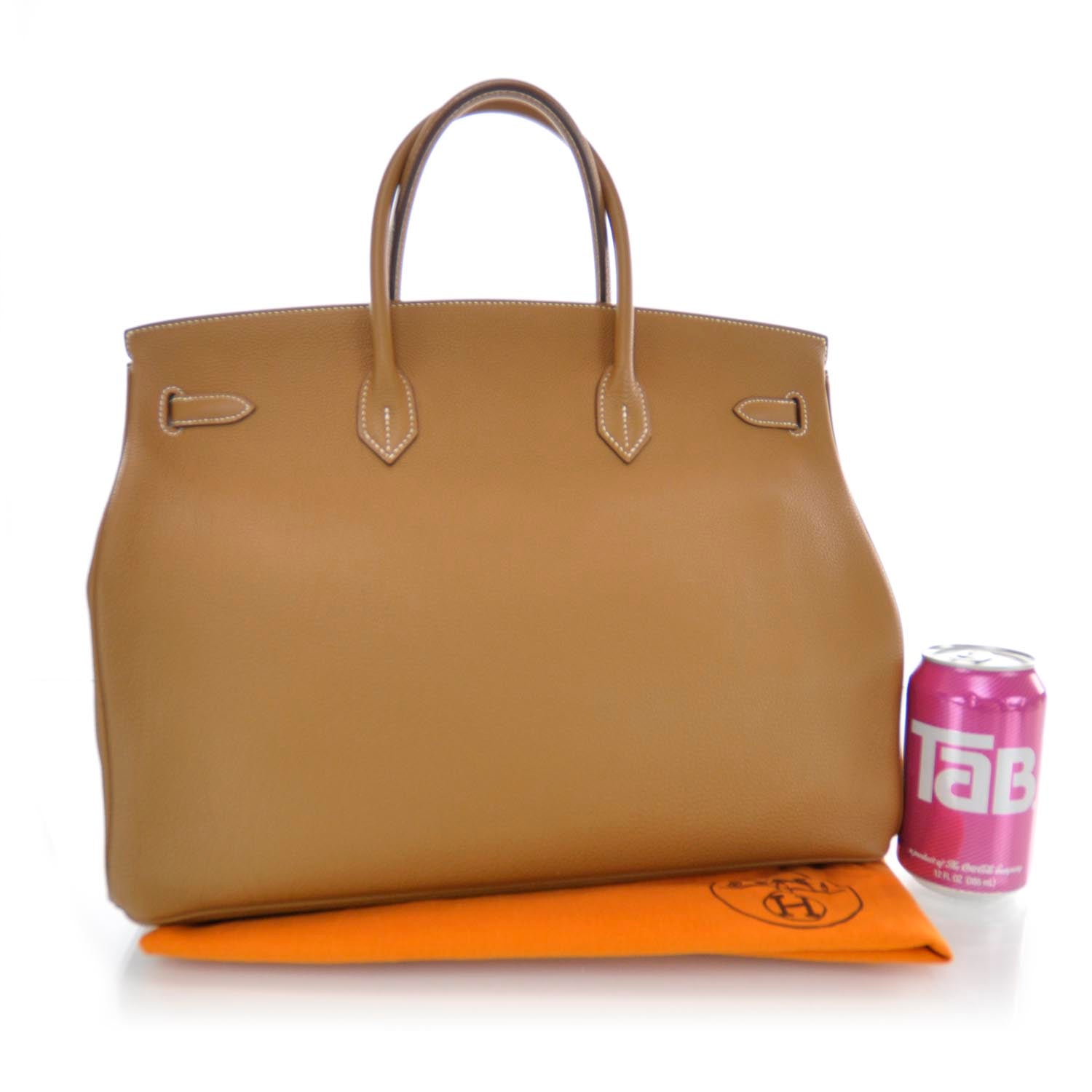Hermes Togo Birkin 40 Gold 3 of 9