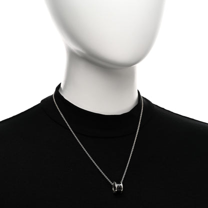 Bulgari Sterling Silver Ceramic Save The Children Pendant Necklace 2 of 4