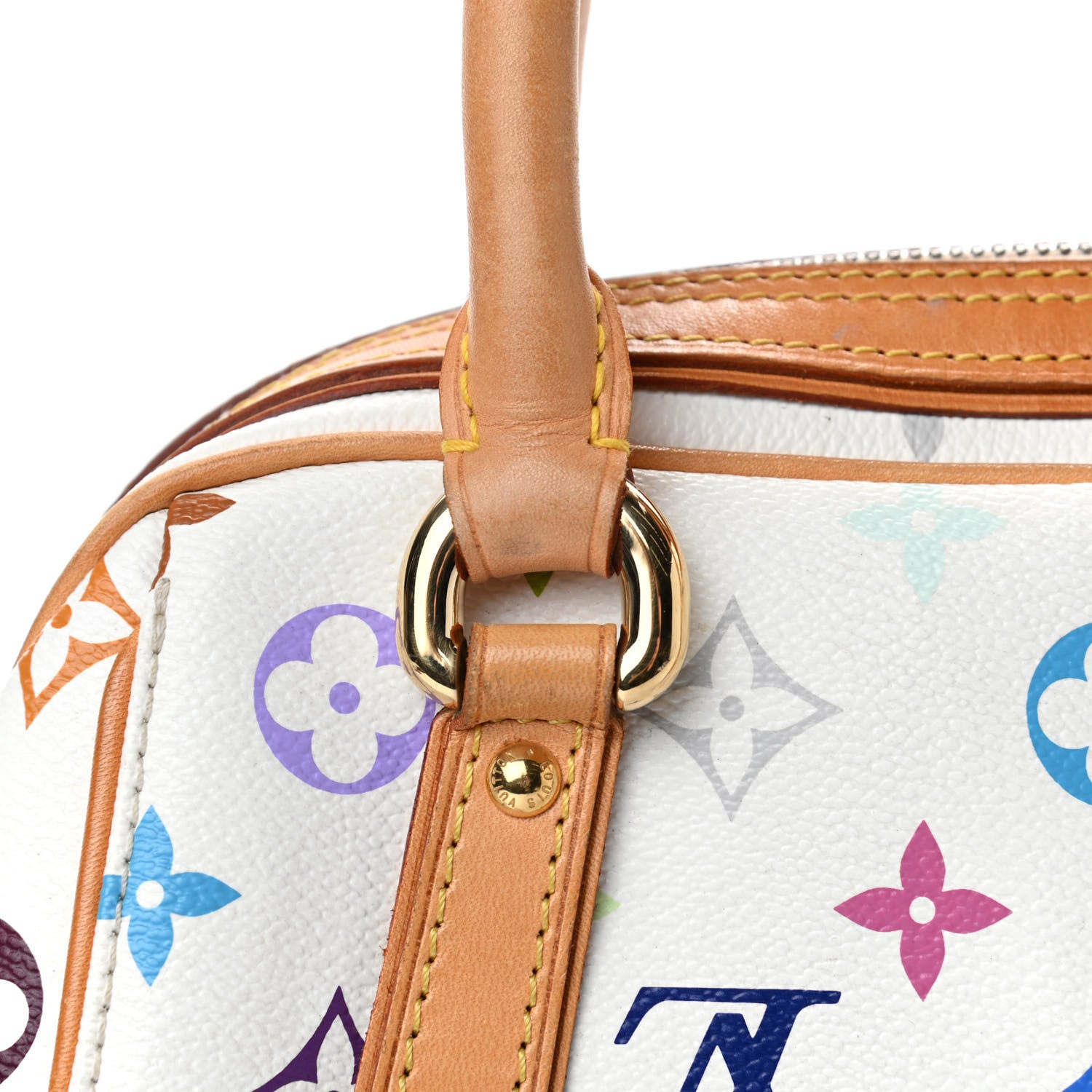 Louis Vuitton Monogram Multicolor Priscilla White 12 of 20