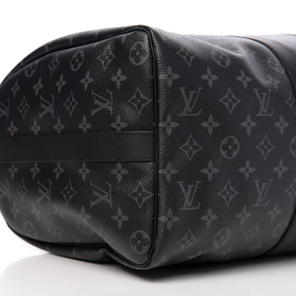 Louis Vuitton Monogram Eclipse Keepall Bandouliere 45 7 of 8