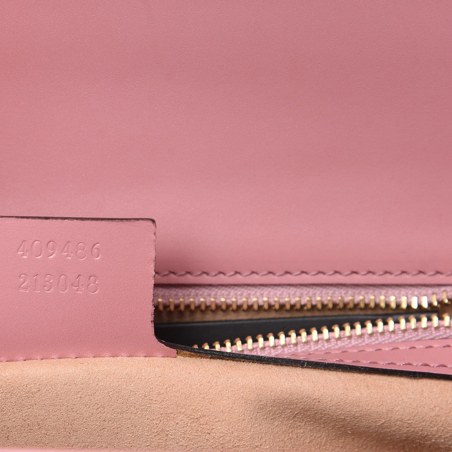 Guccissima Signature Medium Padlock Shoulder Bag Rose Baby Candy