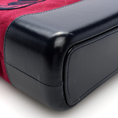 Chanel Wool Calfskin Quilted Medium Gabrielle Hobo Red 9 of 10