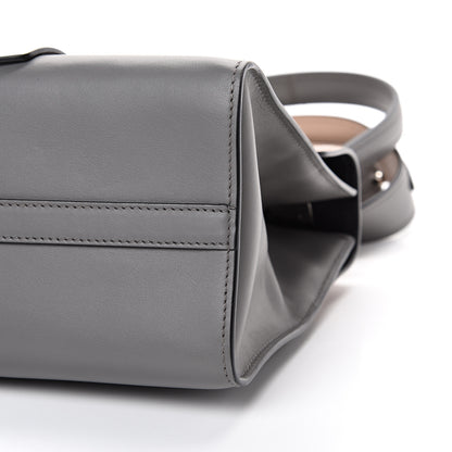 Prada City Calf Ribbon Shoulder Bag Cammeo Bianco Marmo 9 of 12