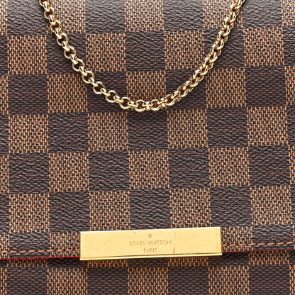 Louis Vuitton Damier Ebene Favorite MM 8 of 10