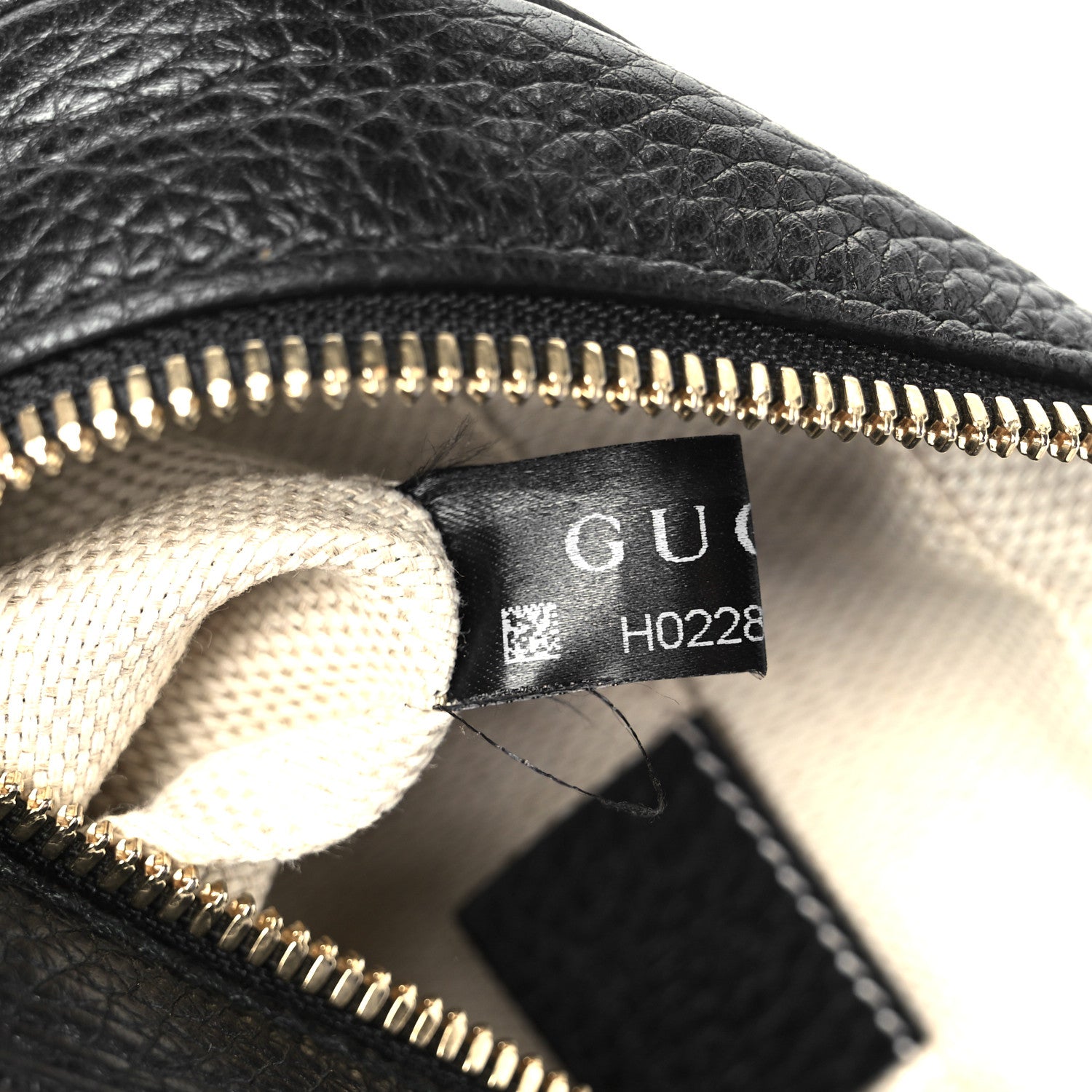 Gucci Pebbled Calfskin Small Soho Disco Bag Black 8 of 11