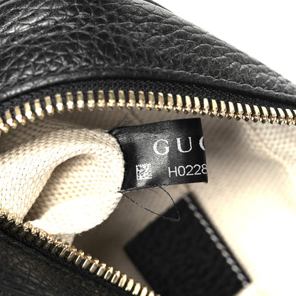 Gucci Pebbled Calfskin Small Soho Disco Bag Black 8 of 11