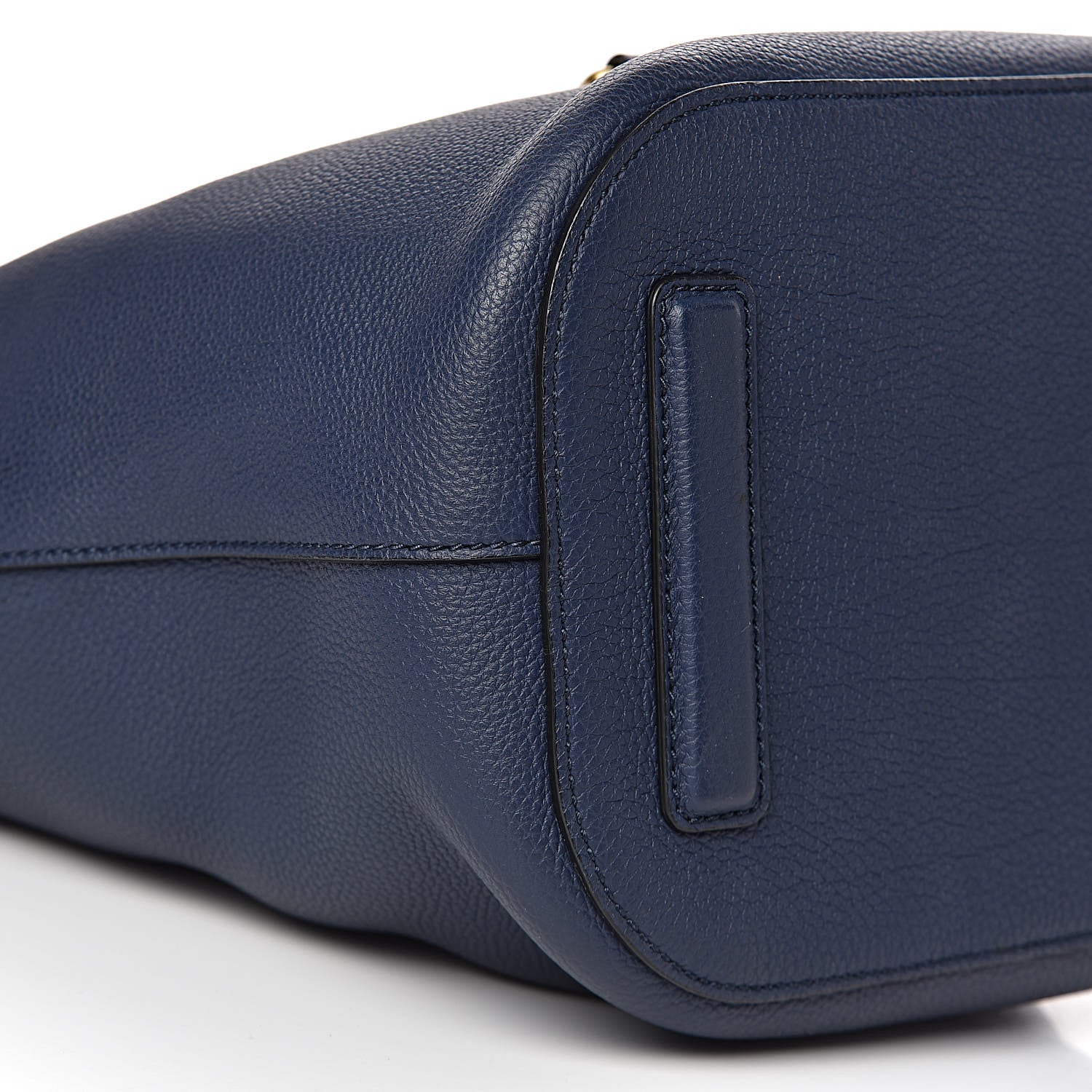 Gucci Soft Grained Calfskin Small Jackie Bucket Bag Classic Blue Marine 10 of 13