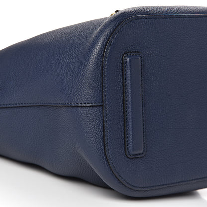 Gucci Soft Grained Calfskin Small Jackie Bucket Bag Classic Blue Marine 10 of 13