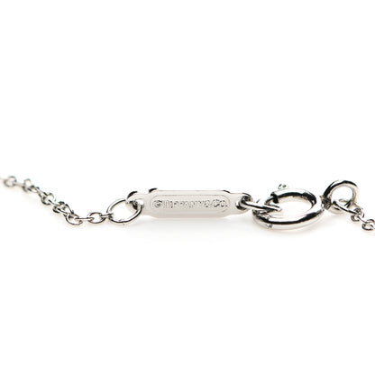 Tiffany Platinum Diamond .28ct Solitaire Pendant Necklace 5 of 6