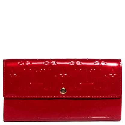 Louis Vuitton Vernis Sarah Wallet Pomme D'Amour 1 of 8